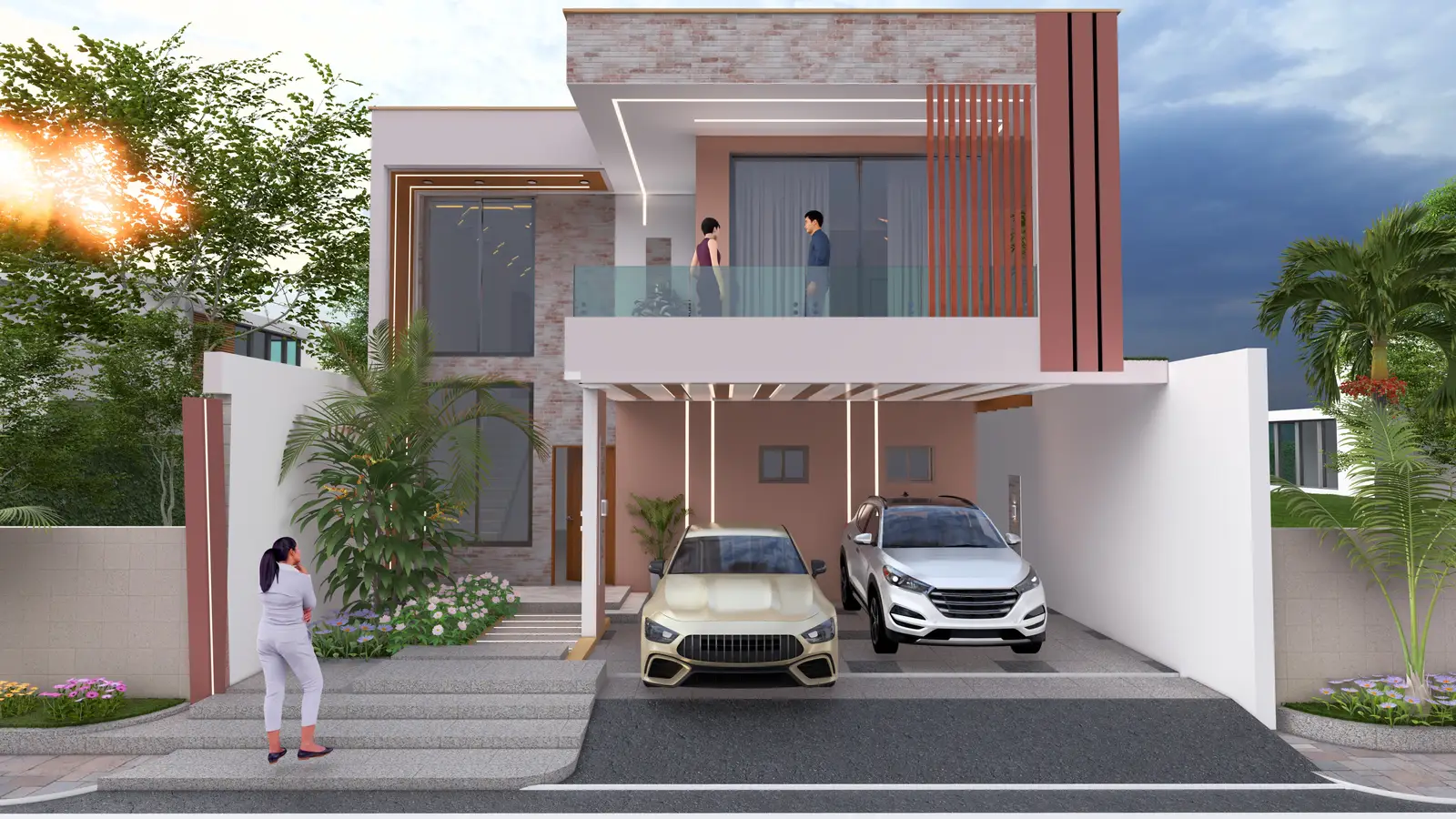 Deux villas duplex jumelées Yamoussoukro