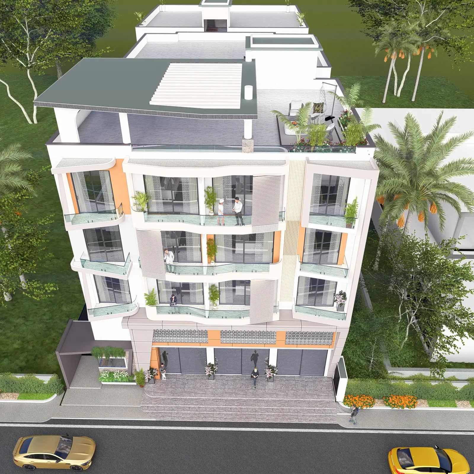 Deux Bâtiment de type R+4 à Yamoussoukro