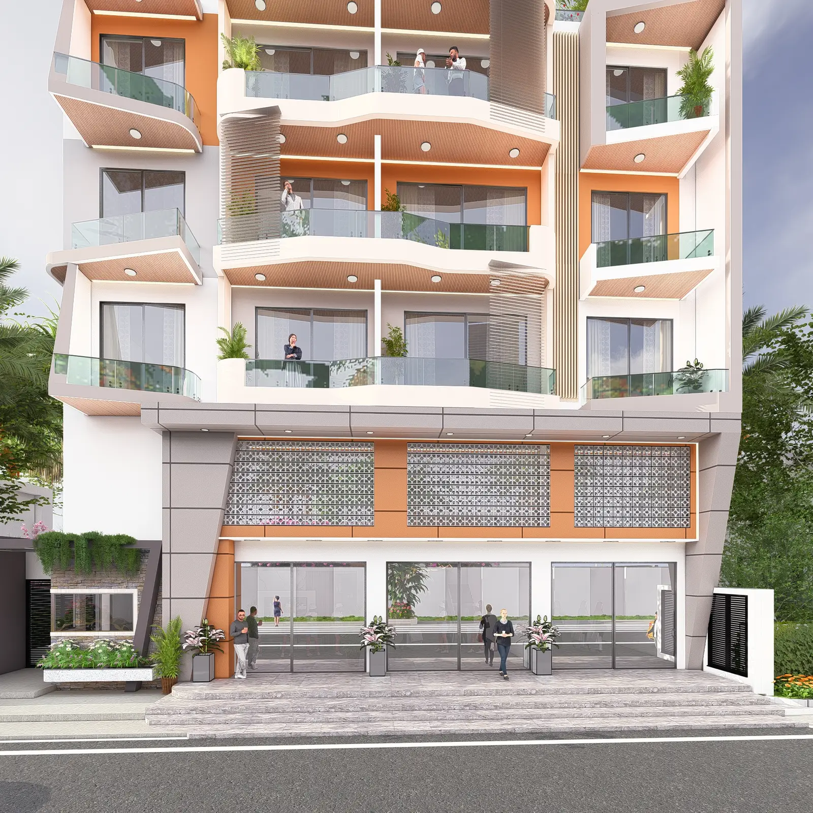 Deux Bâtiment de type R+4 à Yamoussoukro